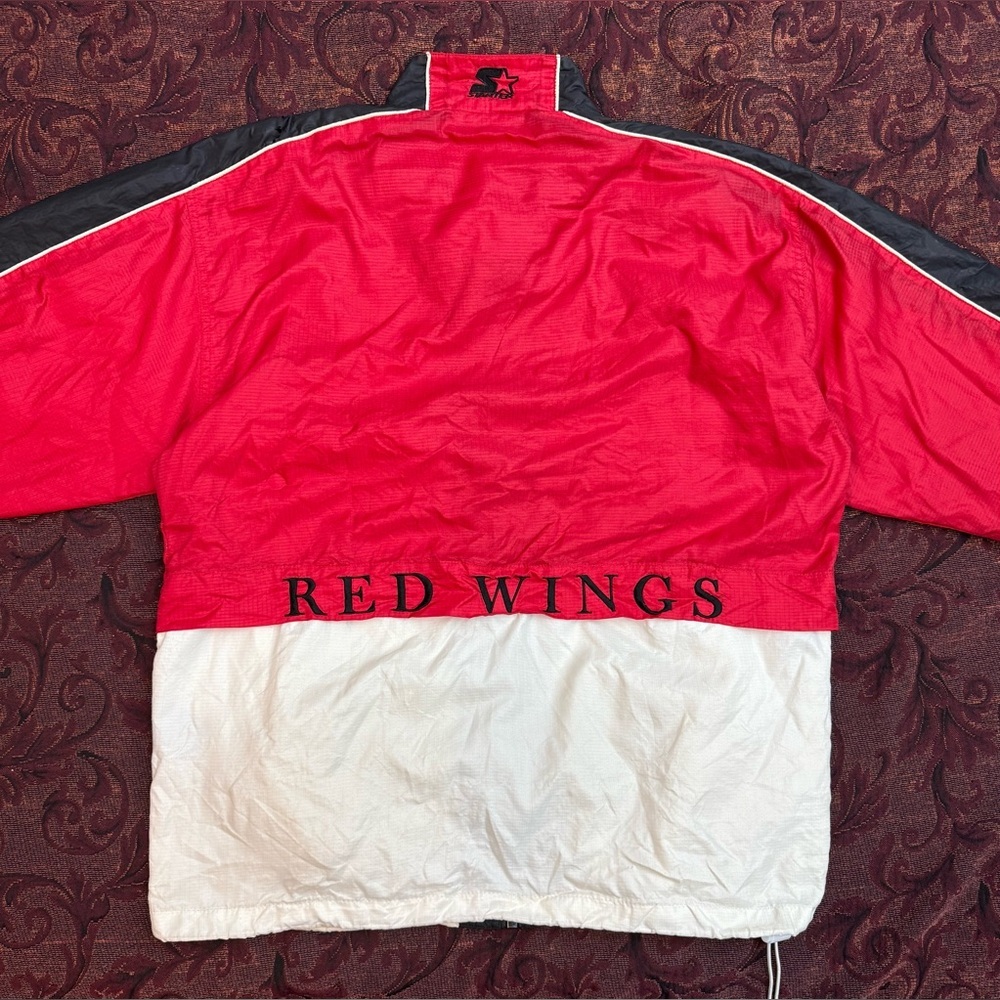 VTG Detroit Red Wings Starter Windbreaker - Picture 3 of 7